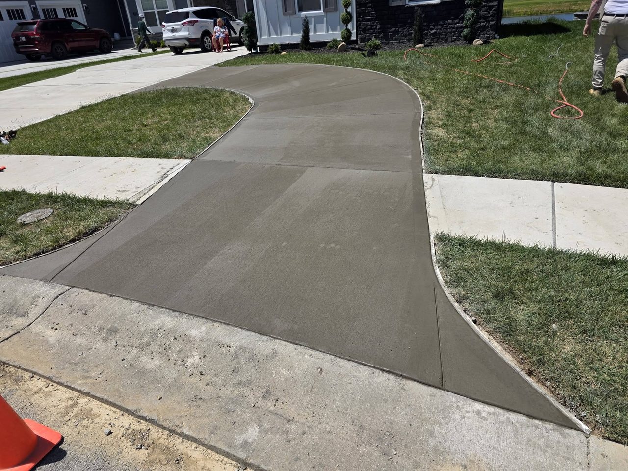 Champions Point — 43' Curved Driveway Addition, Henryville IN — photo 5