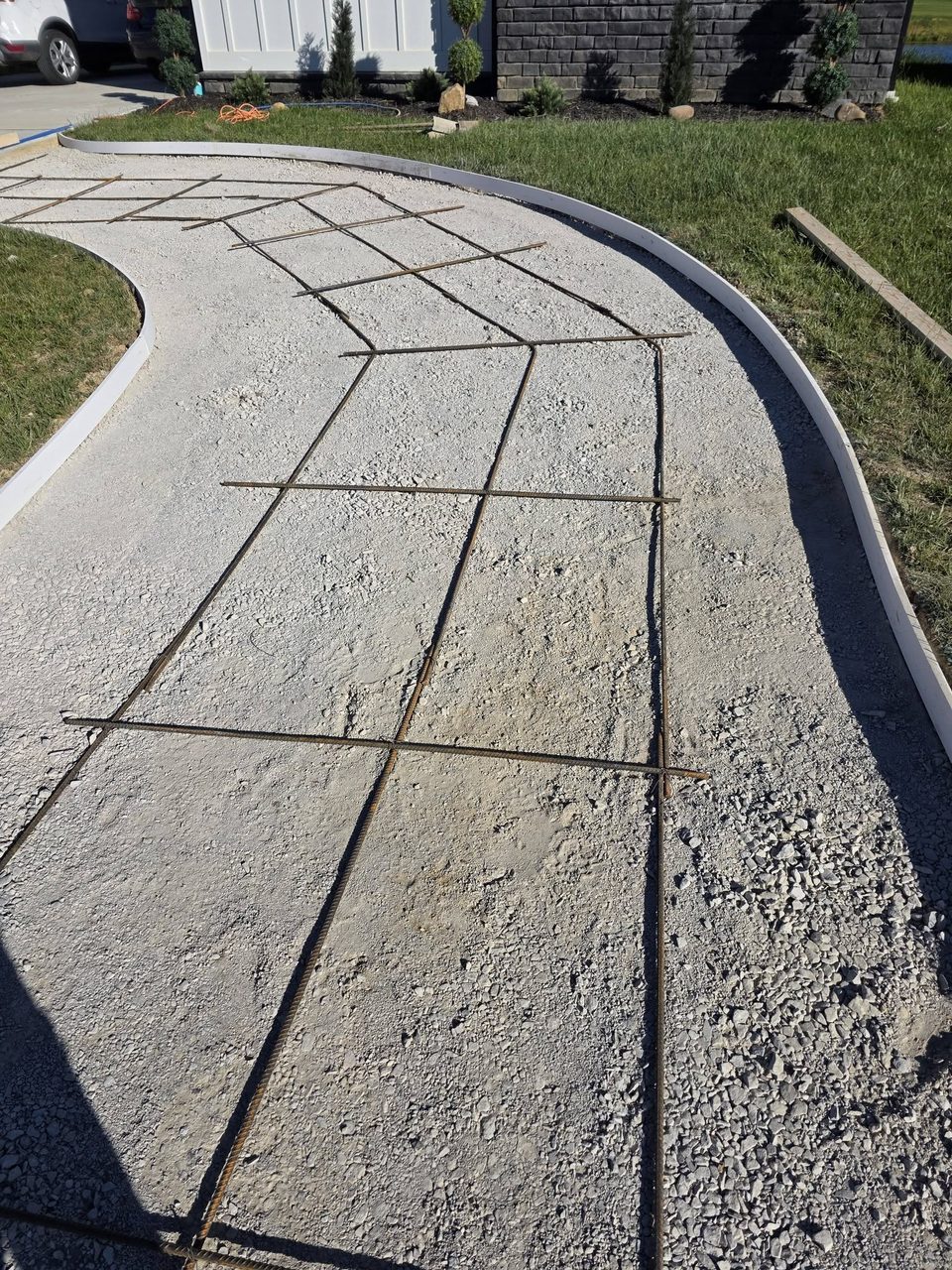 Champions Point — 43' Curved Driveway Addition, Henryville IN — photo 2