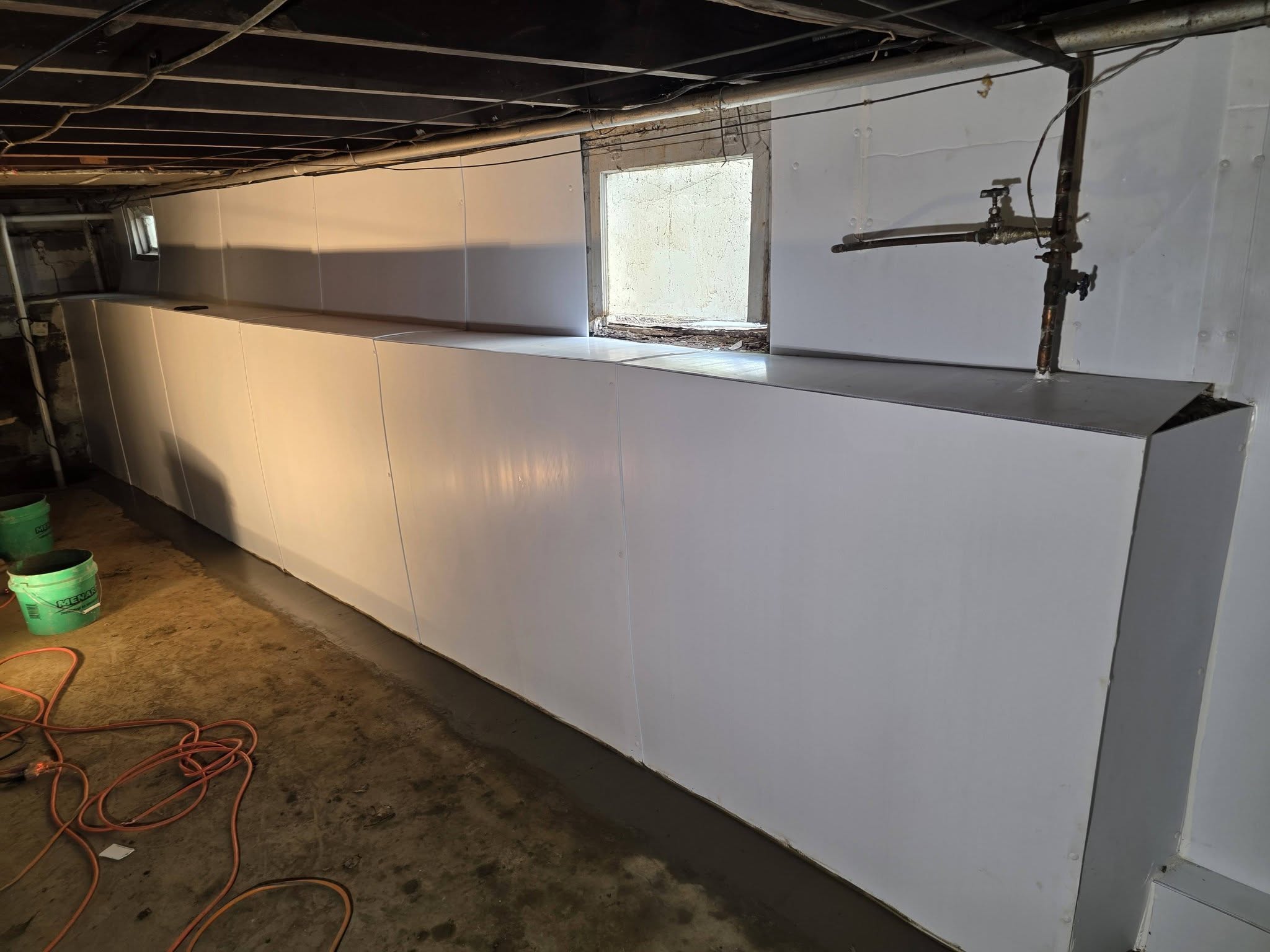 Complete Basement Waterproofing System
