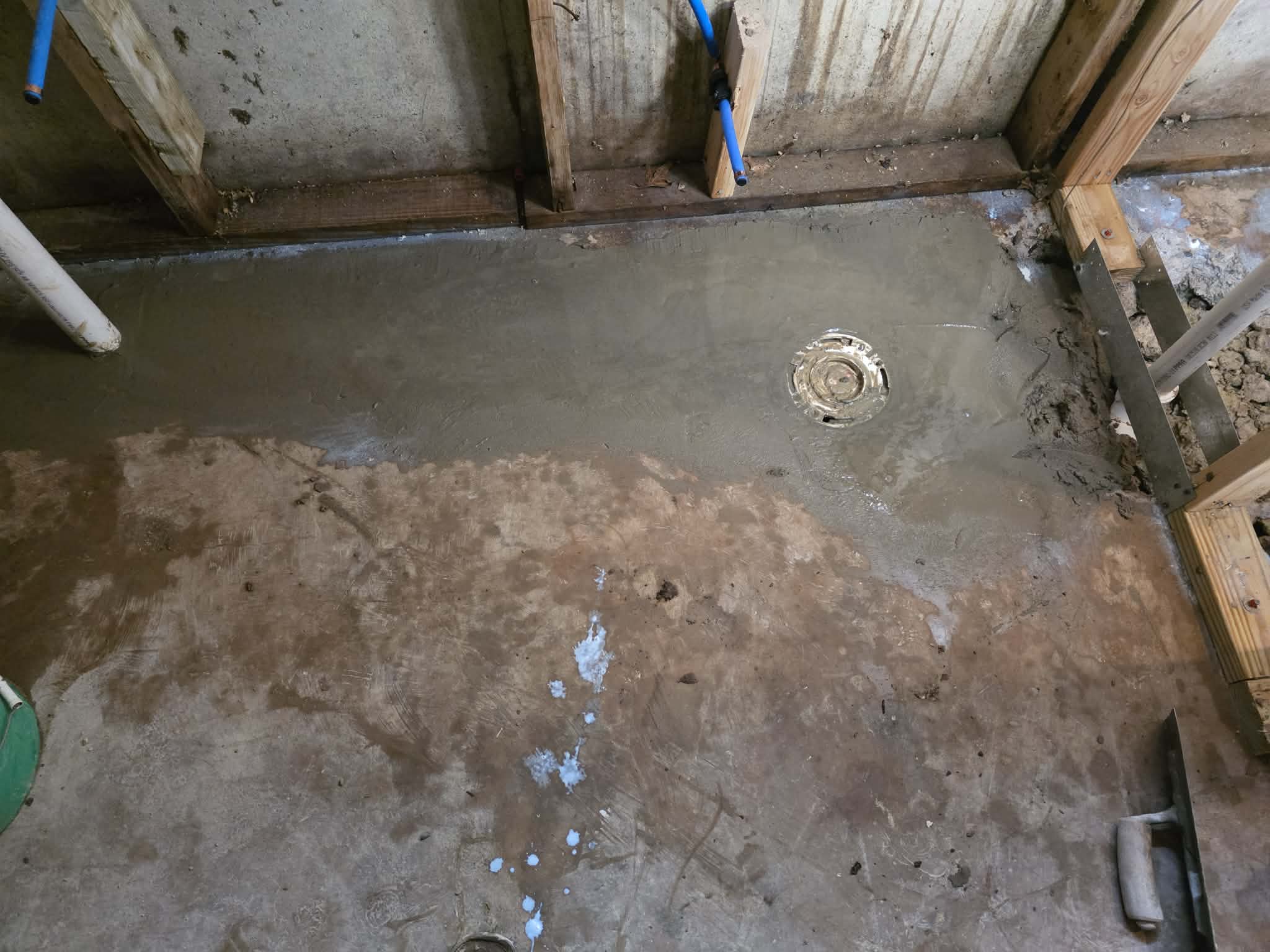 Concrete repairs around plumbing access points β photo 2