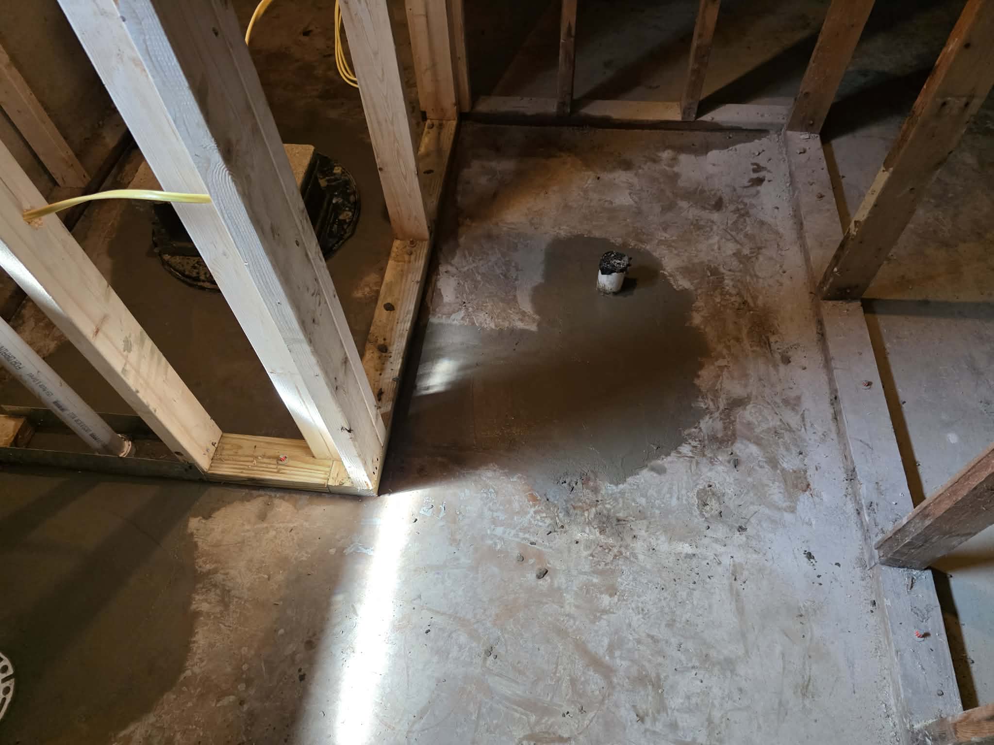 Concrete repairs around plumbing access points β photo 4