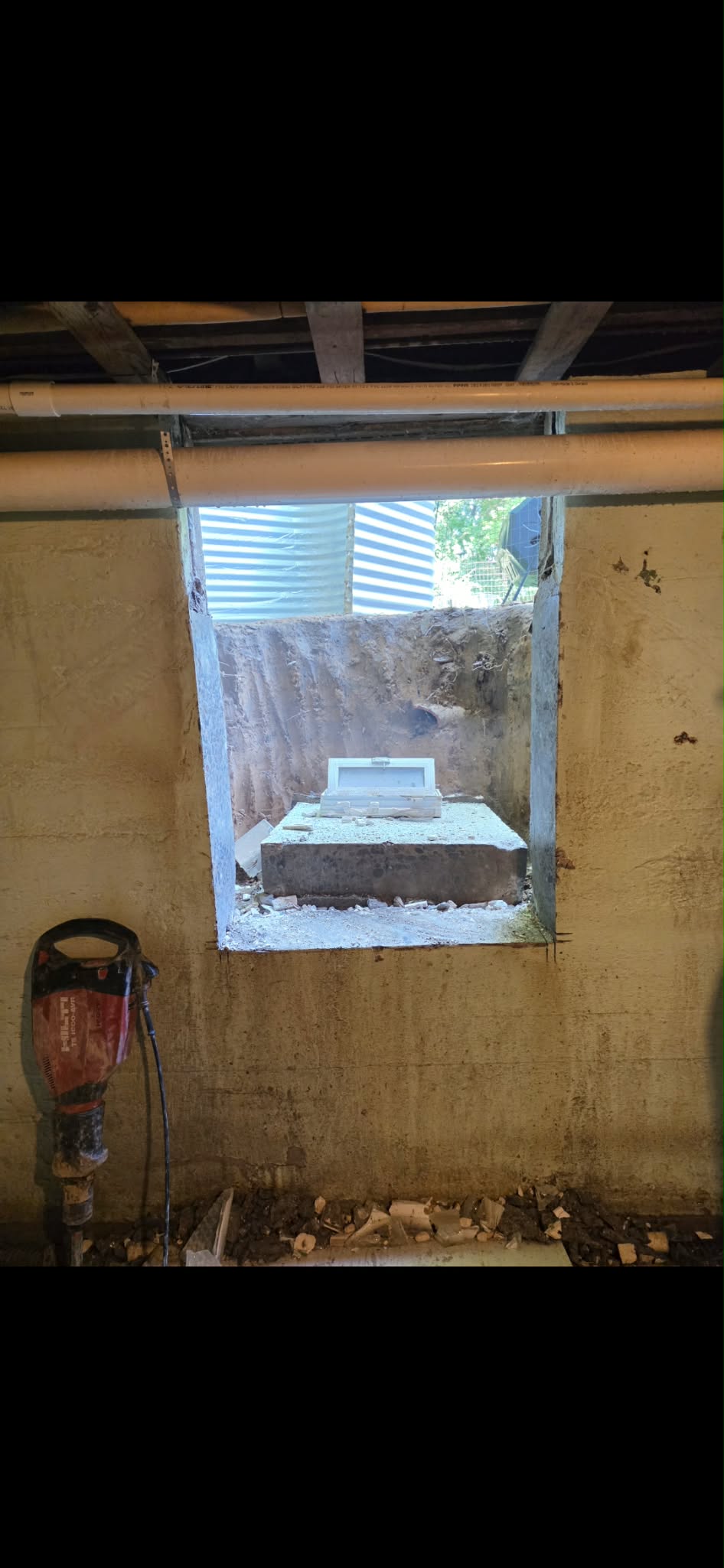 Egress Window Install — Wrapped Up Today — photo 2
