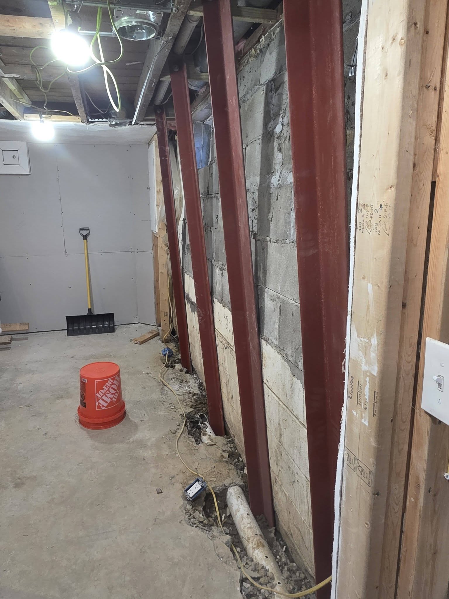 Warranted Structural Support Install — photo 3