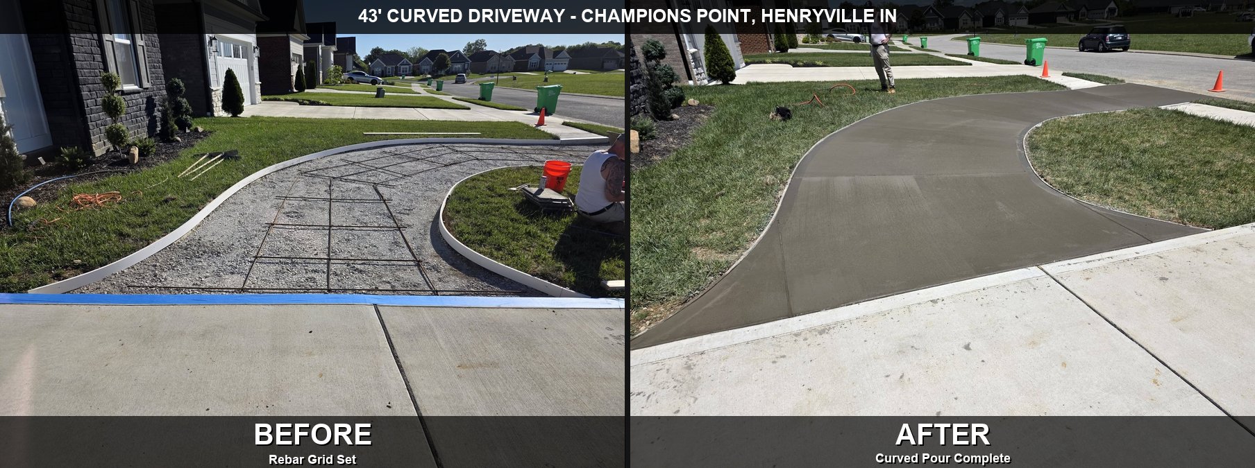 This Week: 43' Curved Driveway in Champions Point + a Busy Week Across Southern Indiana — photo 1