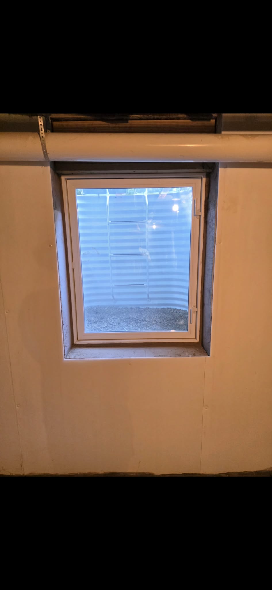 Egress Window Install — Converted a Dark Basement into Legal Sleeping Space — photo 2