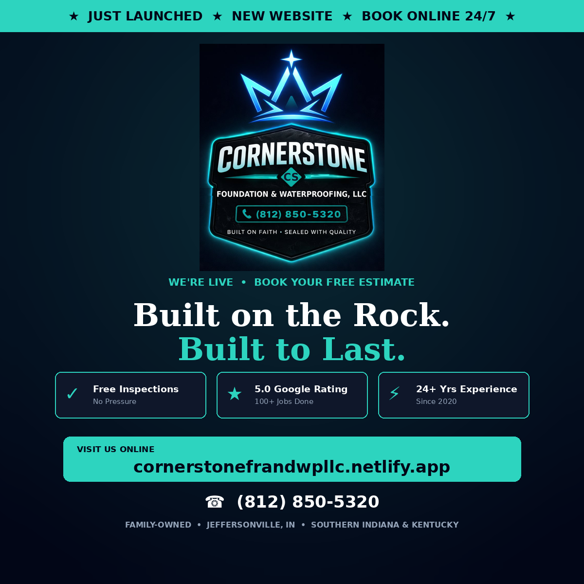 New Site Launched — Welcome to the New Cornerstone — photo 2